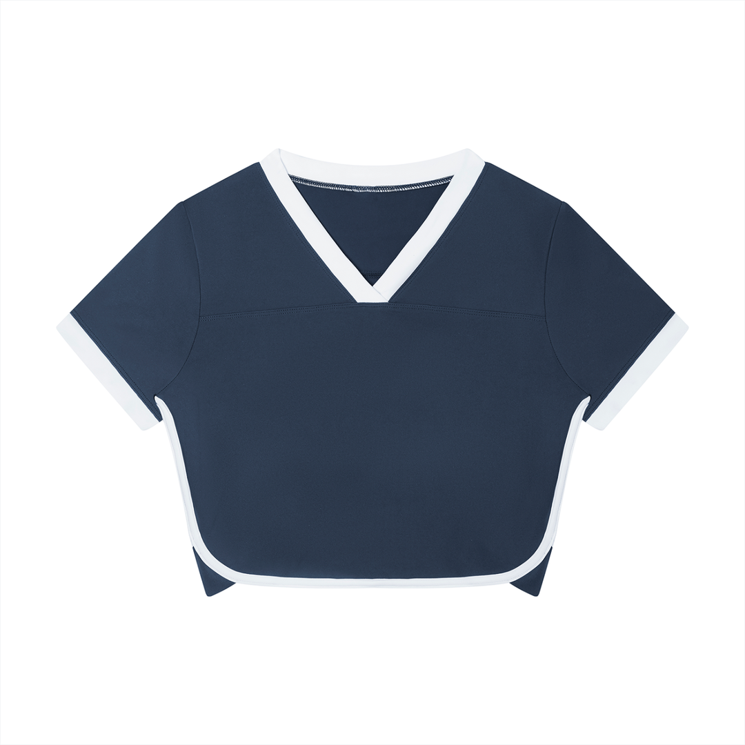 Women’s gym wear Color Block Performance T-Shirt