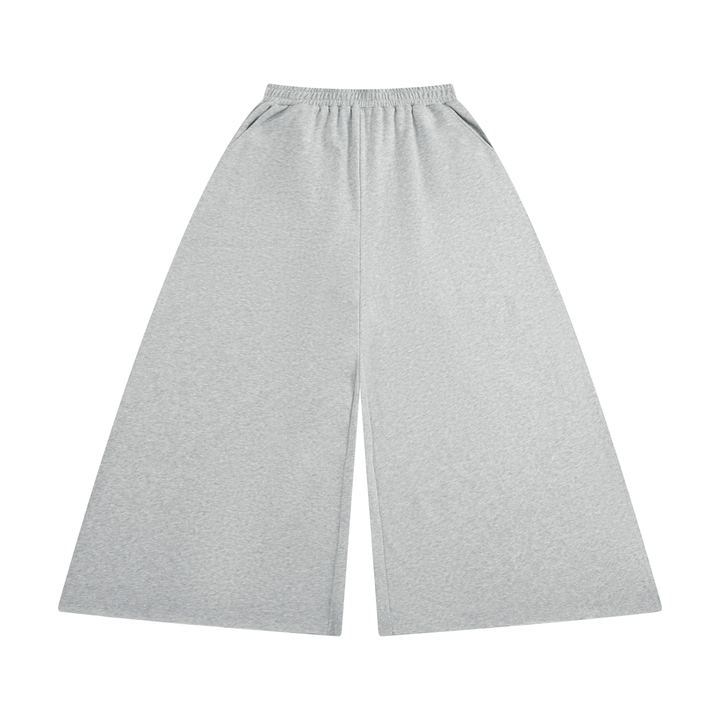 Women pent Raw Edge Wide Leg Sweatpants