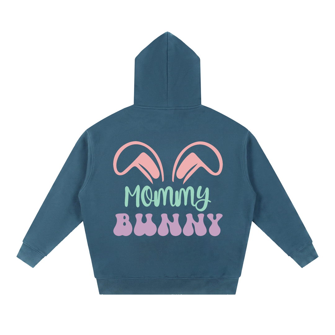 MOM LOVER Essential Oversized Boxy Fit Fleece Hoodie