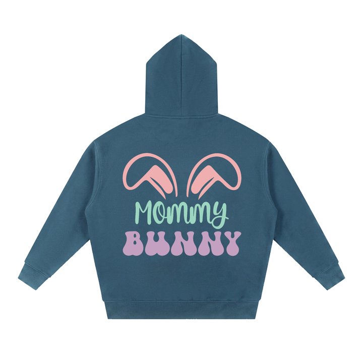 MOM LOVER Essential Oversized Boxy Fit Fleece Hoodie