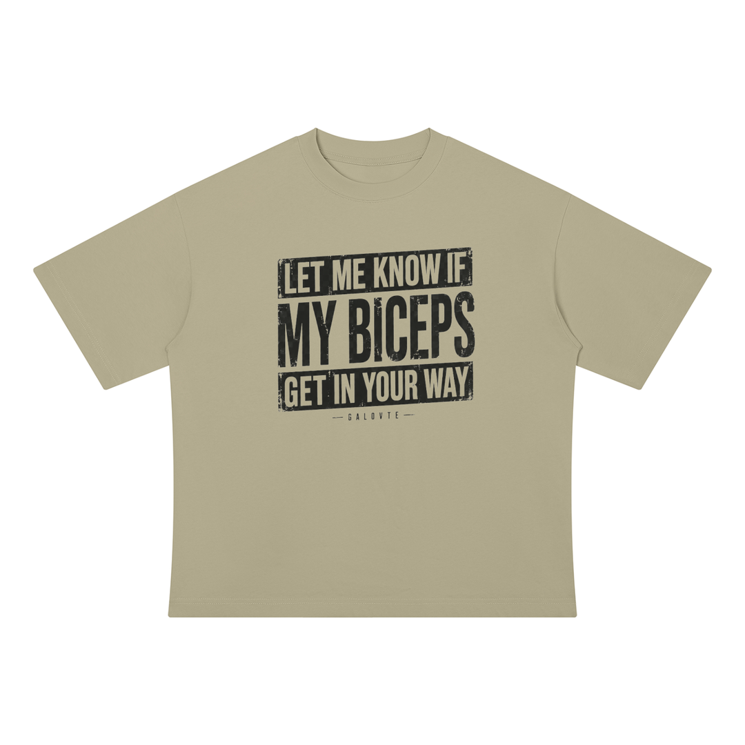 MEN GYM Unisex Drop Shoulder Cotton T-Shirt