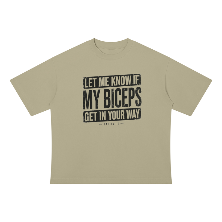 MEN GYM Unisex Drop Shoulder Cotton T-Shirt