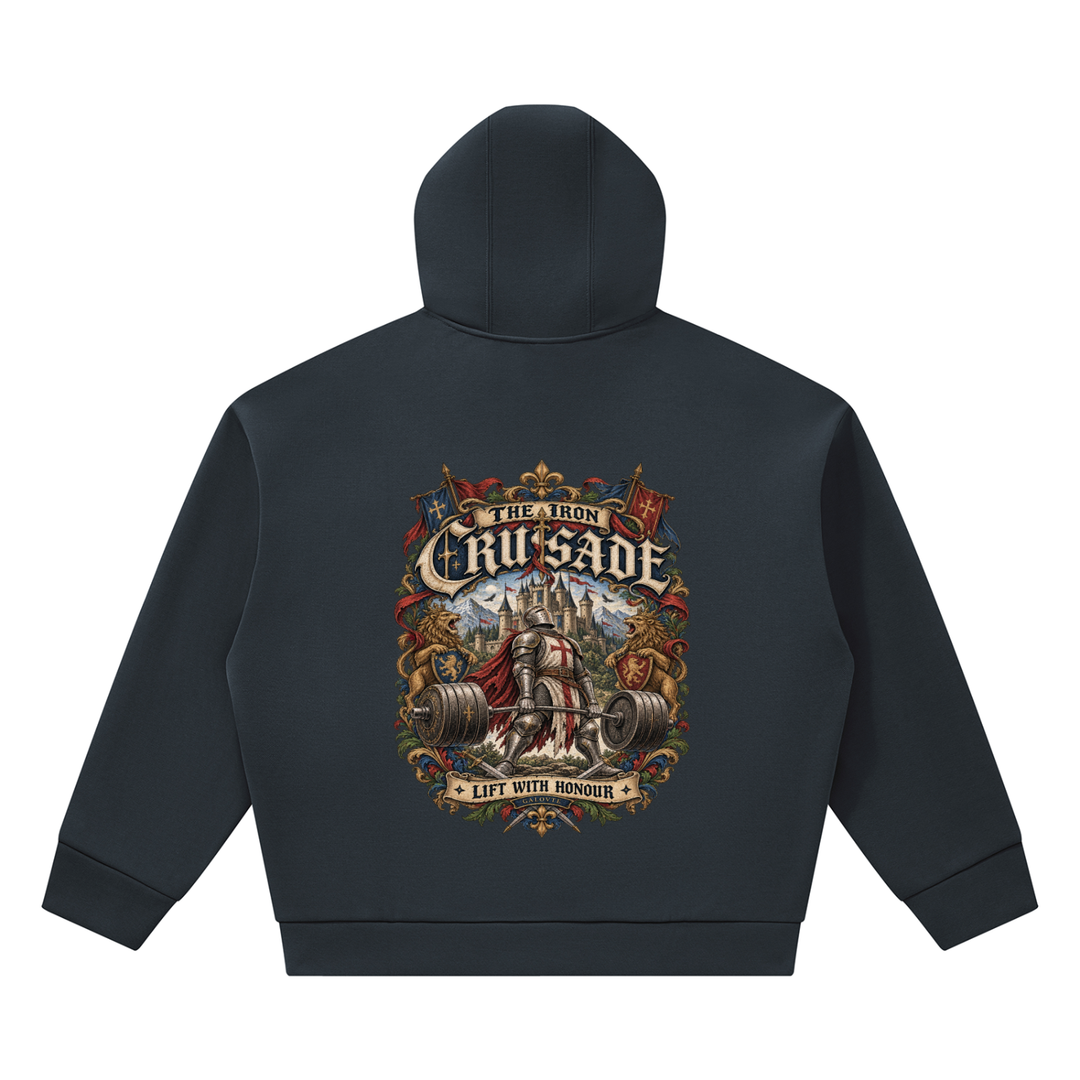 MEN. GYM Unisex Heavyweight Fleece Boxy Hoodie