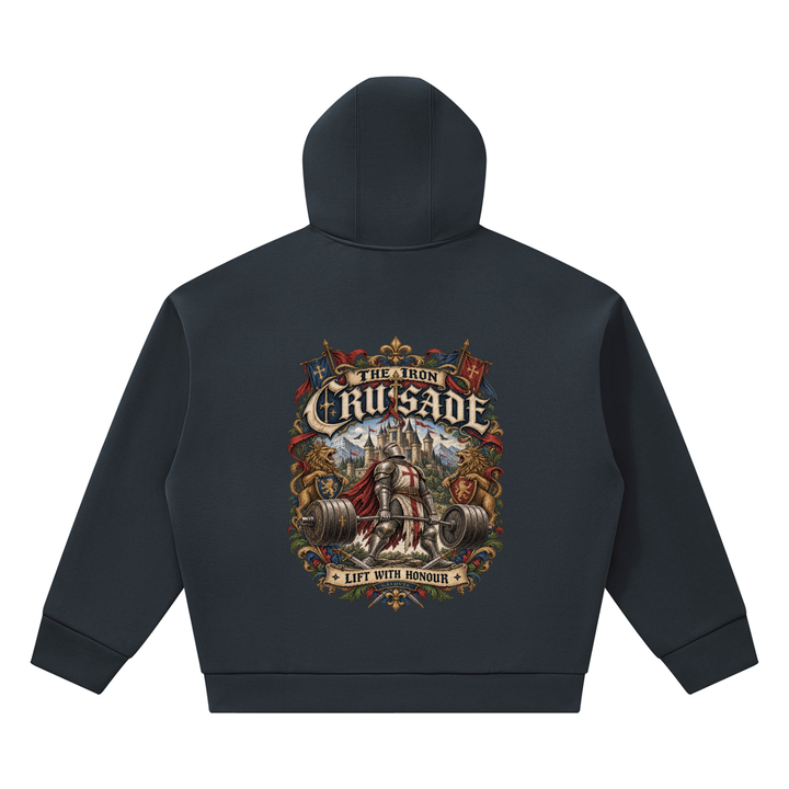 MEN. GYM Unisex Heavyweight Fleece Boxy Hoodie