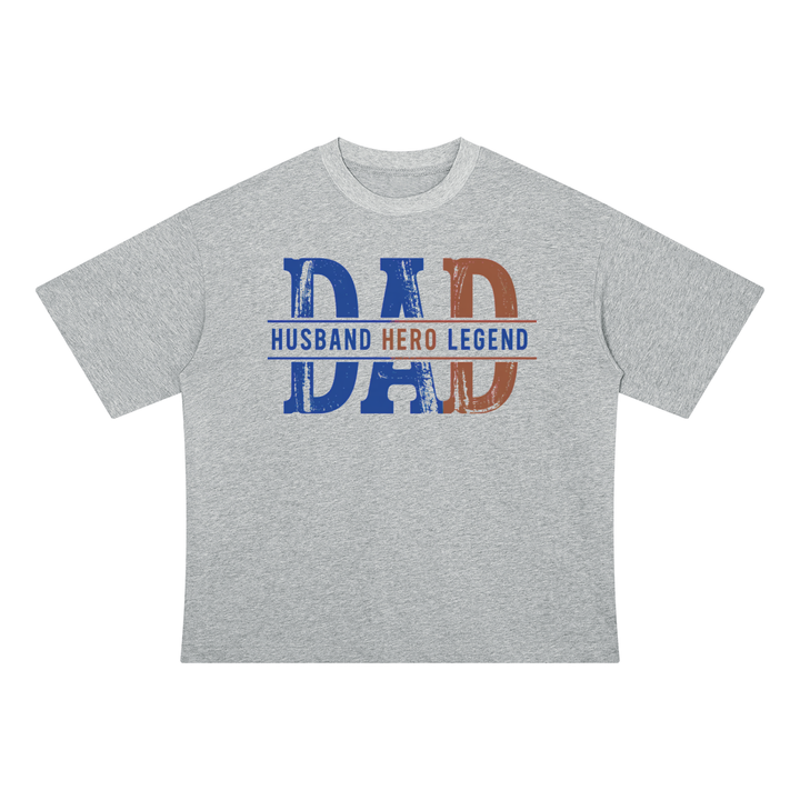 DAD LOVER Unisex Drop Shoulder Cotton T-Shirt