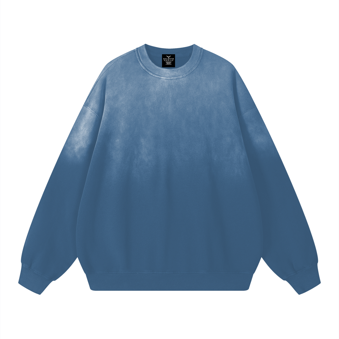 MEN HODDIES Sunfade Drop-Shoulder Cotton Sweatshirt