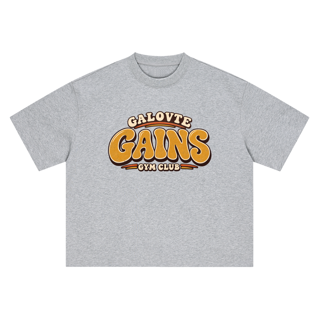 men graphics Boxy Oversized T-Shirt