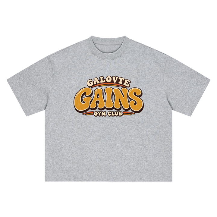 men graphics Boxy Oversized T-Shirt