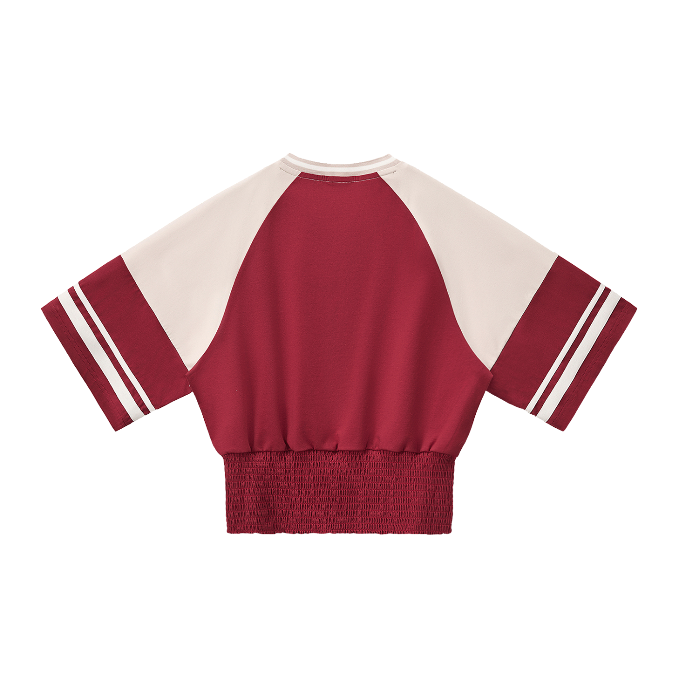 Women's brand  Color Block Ruched T-Shirt