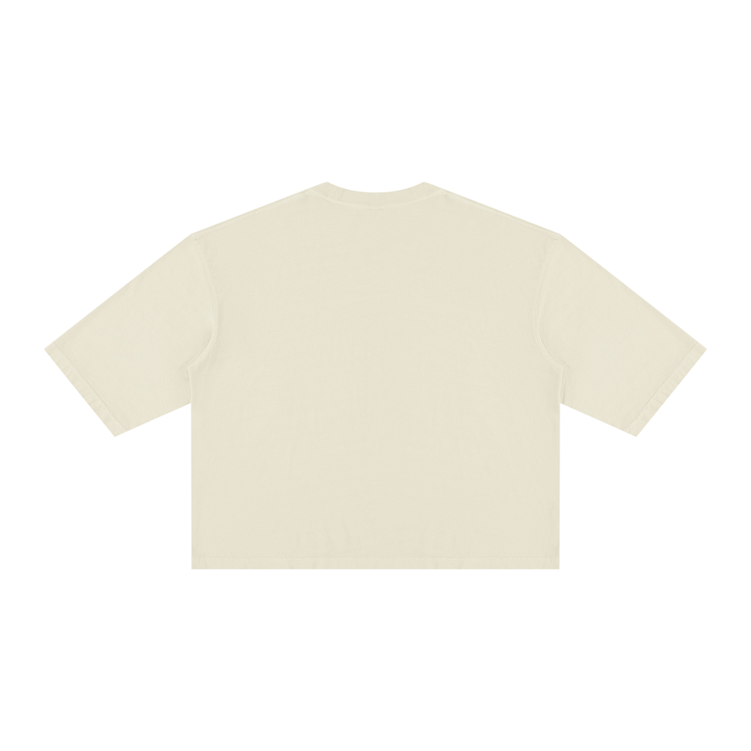 women t shirt Vintage Wash Boxy T-Shirt
