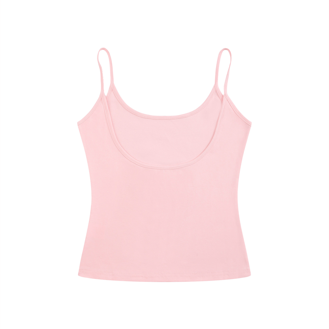 Women’s  TANK TOP Slim Fit Open-Back Tank Top