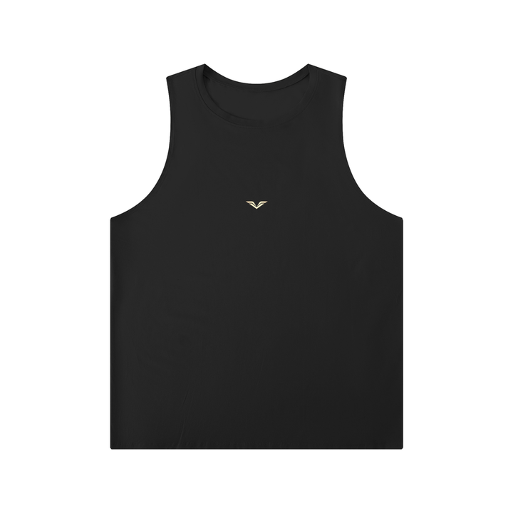 men brand Wing Logo Crewneck Tank Top — Teal