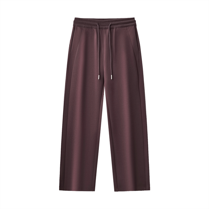 WOMEN PENT Essential Drawstring Straight-Leg Sweatpants