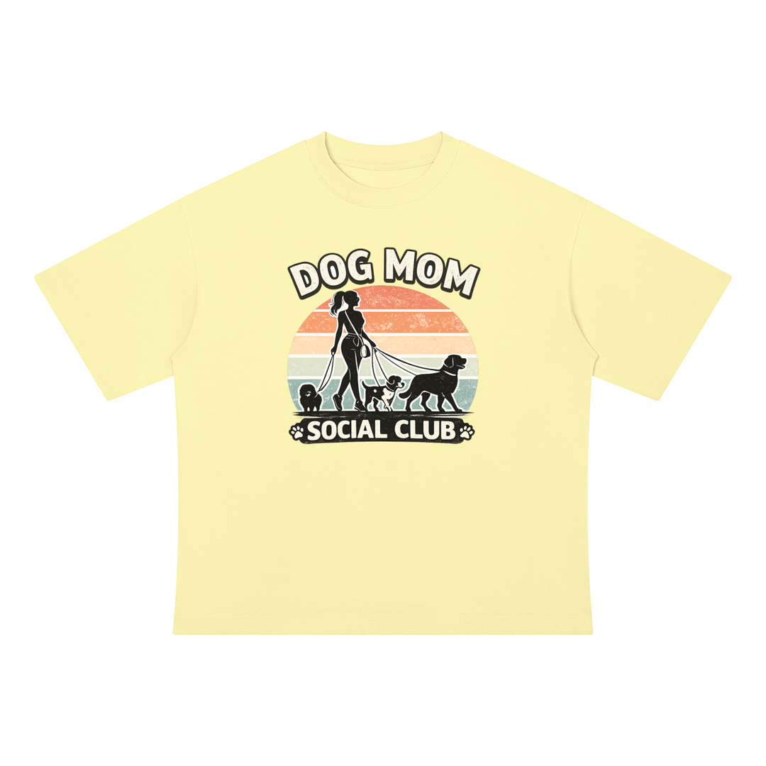 mom lover Drop Shoulder Cotton T-Shirt