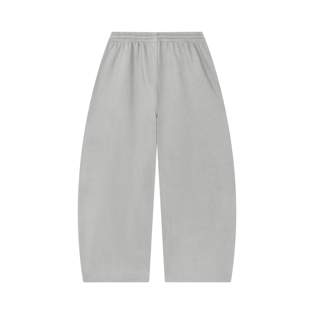 WOMEN PENT Waffle Barrel Leg Pants