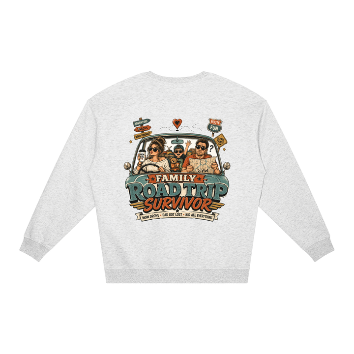 mom lover Unisex Loose Crewneck Sweatshirt