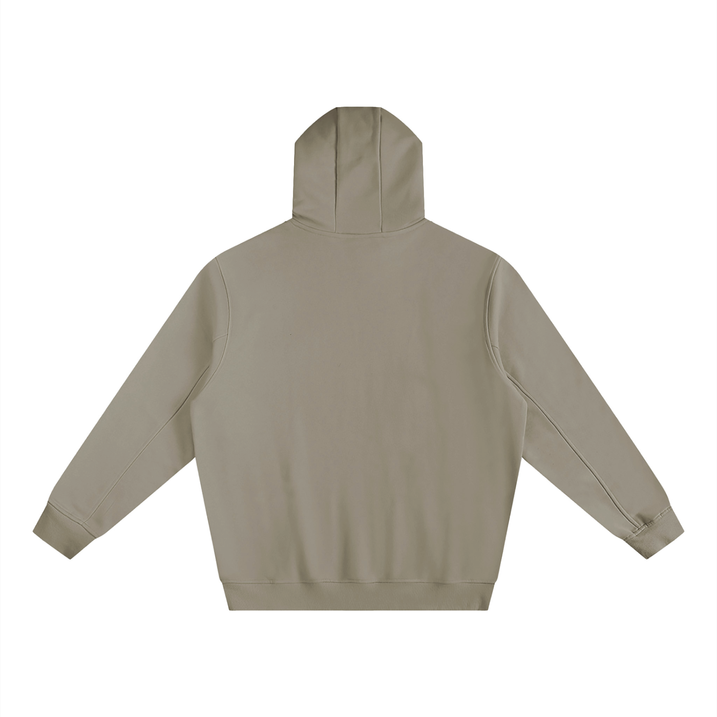 men brand Fleeced High Neck Hoodie