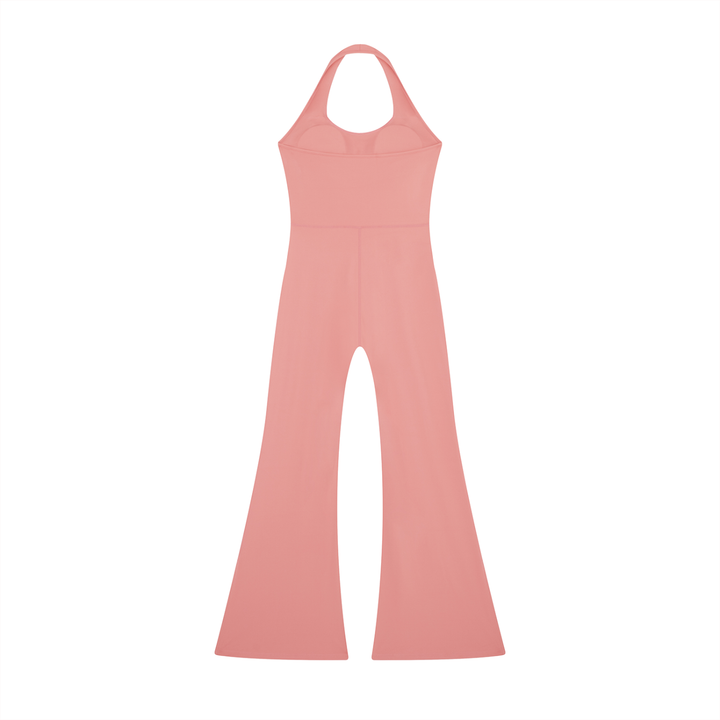 Women’s one piece Halter Flared Jumpsuit