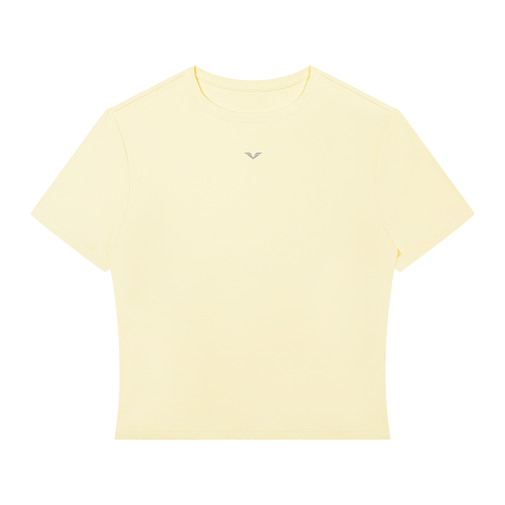 WOMEN T SHIRT Wing Logo Performance Crop Tee