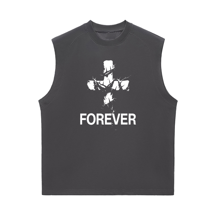 MEN GRAPHIC Forever Cross Graphic Training Tank