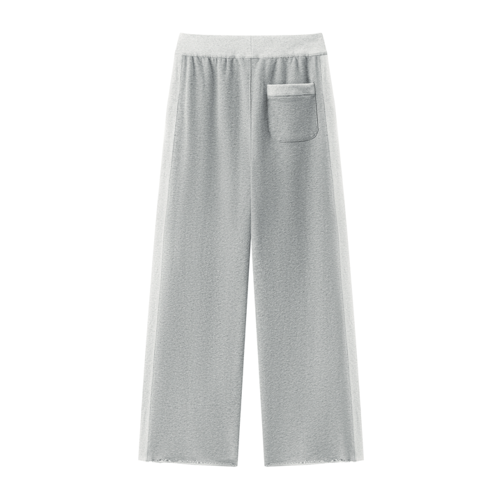 Women PENT  Color Block Raw Hem Sweatpants
