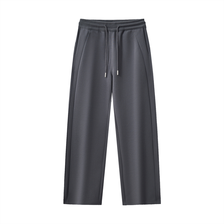 WOMEN PENT Essential Drawstring Straight-Leg Sweatpants