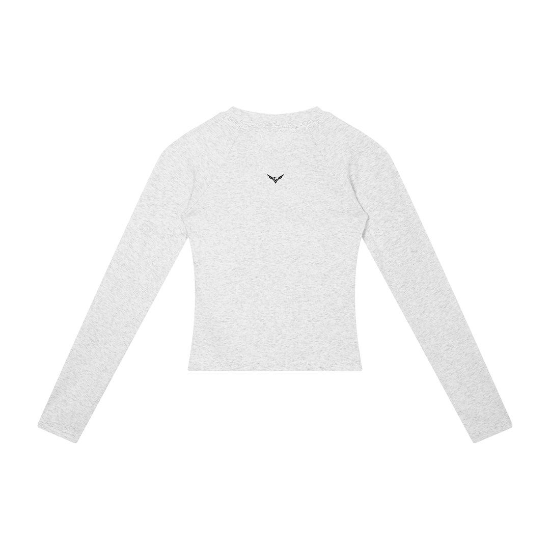Women’s brand Slim Raglan Long Sleeve T-Shirt