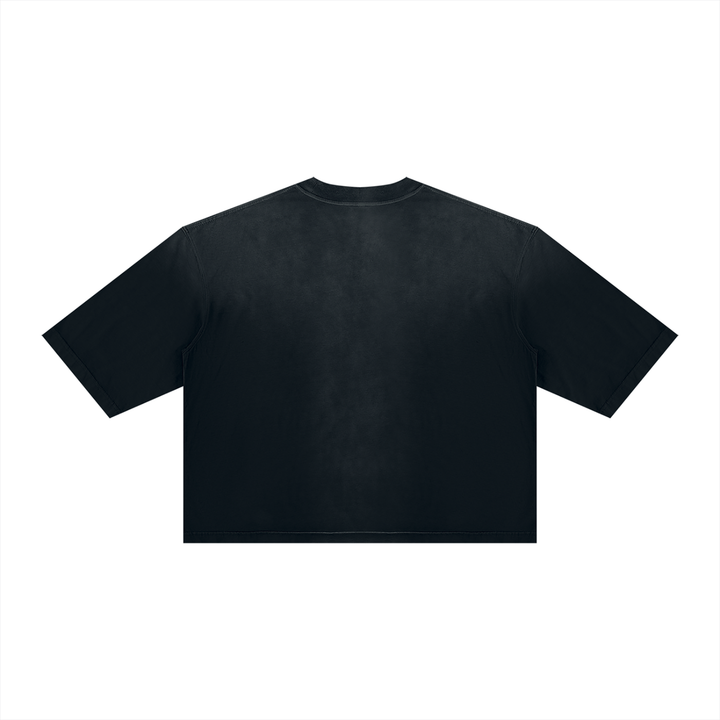 men graphic Vintage Wash Sunfade Boxy T-Shirt