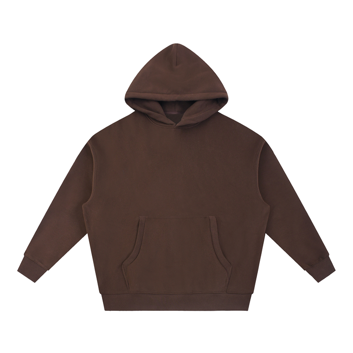 MEN HODDIES Oversized Boxy Fit Fleece Hoodie