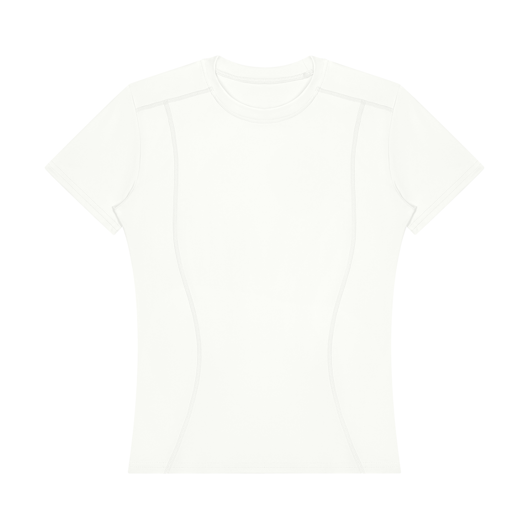 women gym wear opstitch Training T-Shirt