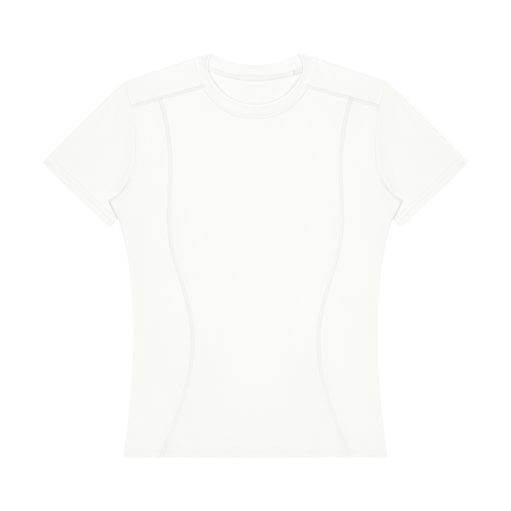 women gym wear opstitch Training T-Shirt