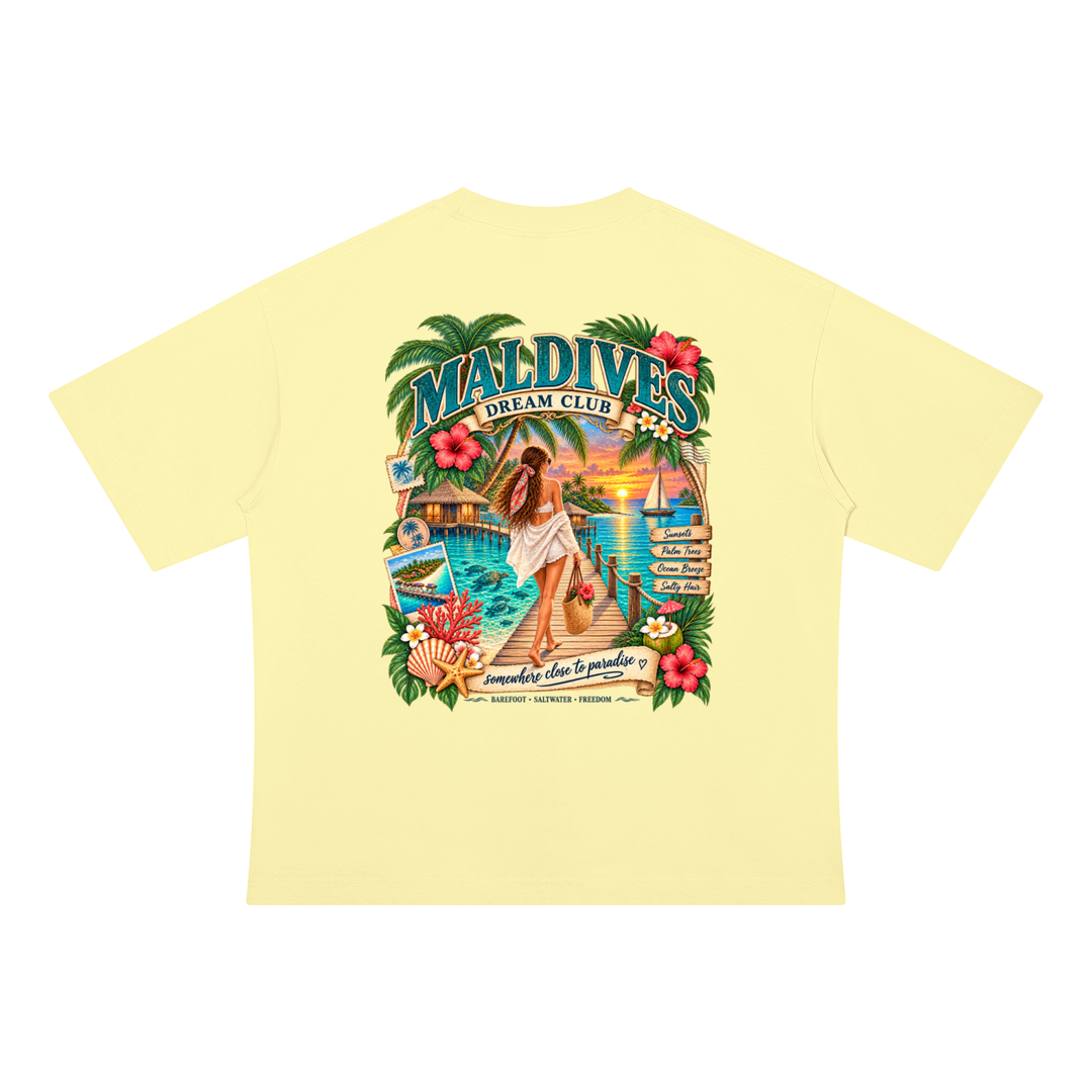WOMEN GRAPHICS Unisex Drop Shoulder Cotton T-Shirt