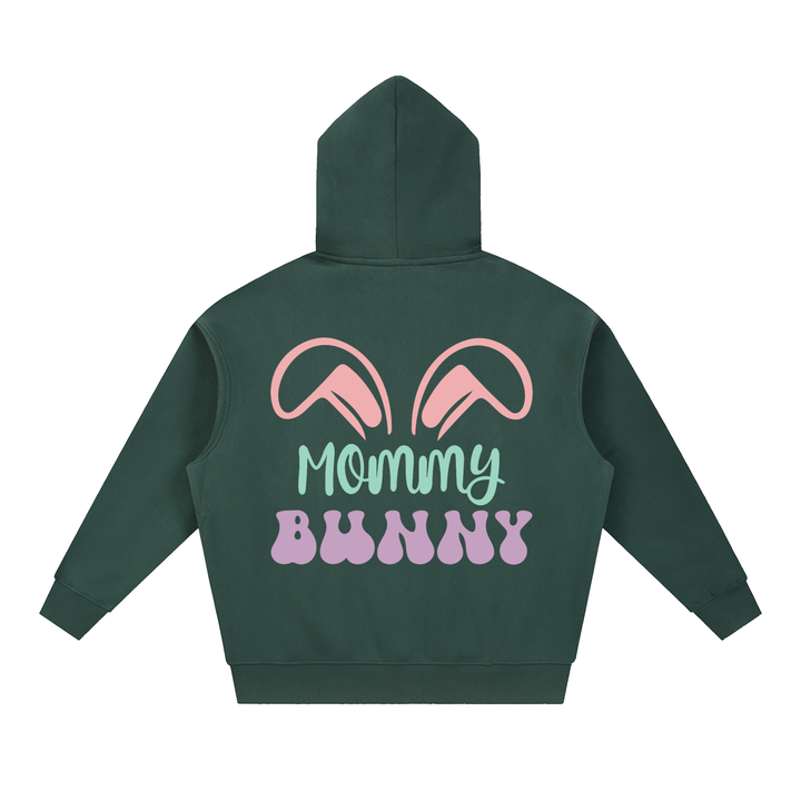 MOM LOVER Essential Oversized Boxy Fit Fleece Hoodie