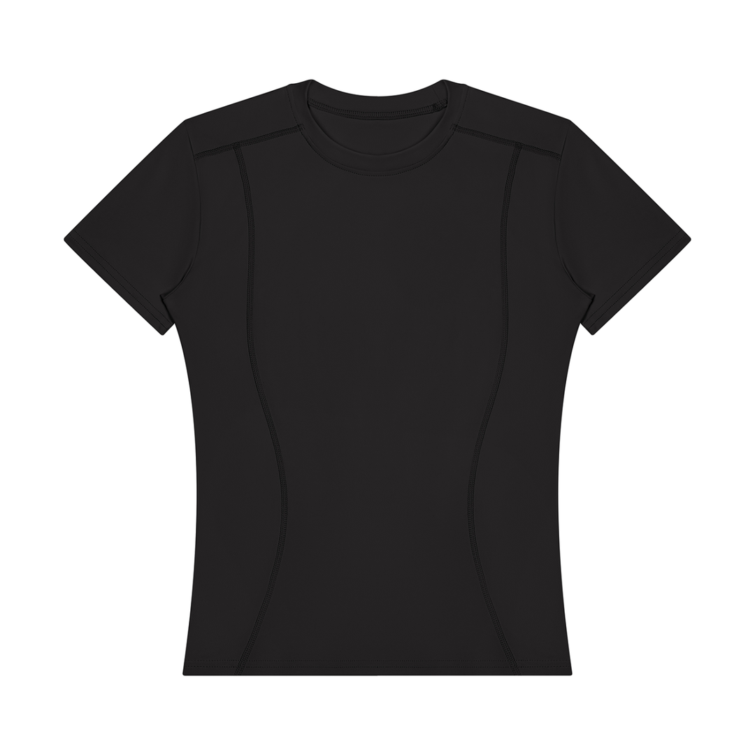 women gym wear opstitch Training T-Shirt