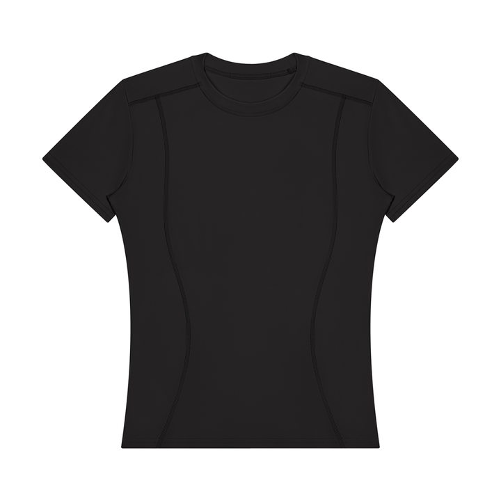 women gym wear opstitch Training T-Shirt