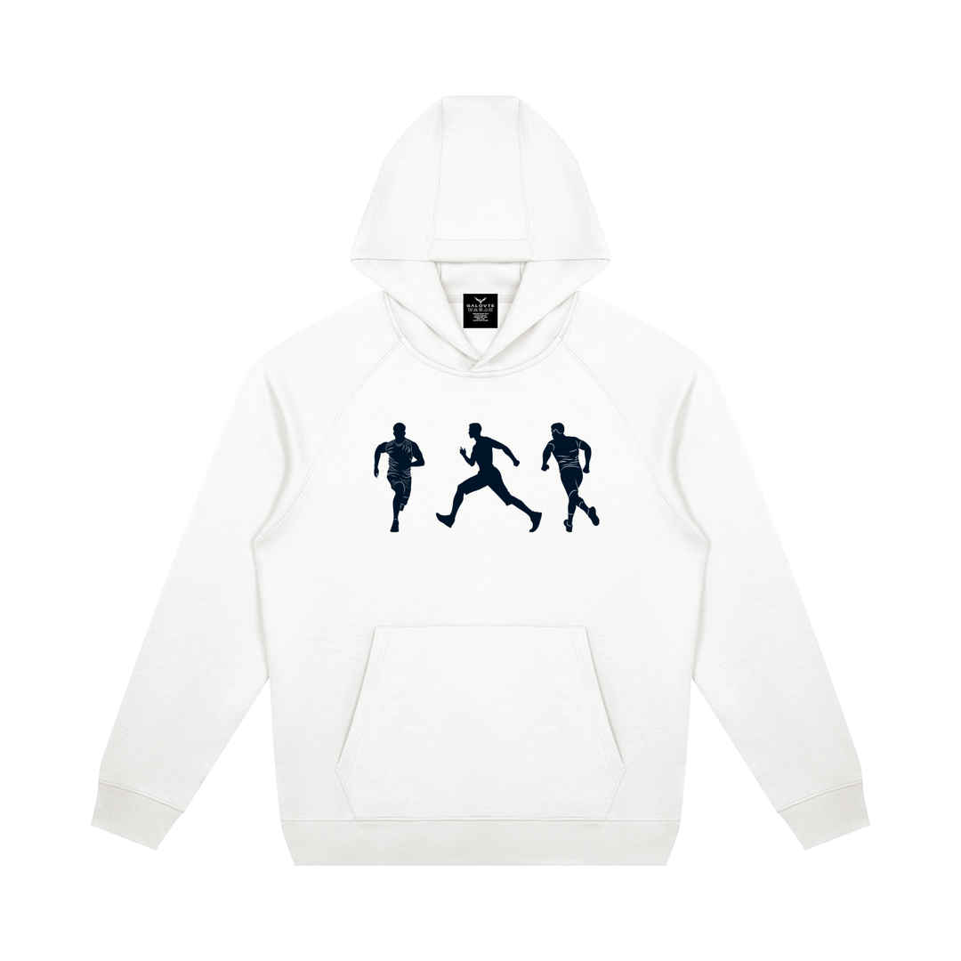 MEN GYM WEAR Oversized Raglan Pullover Hoodie