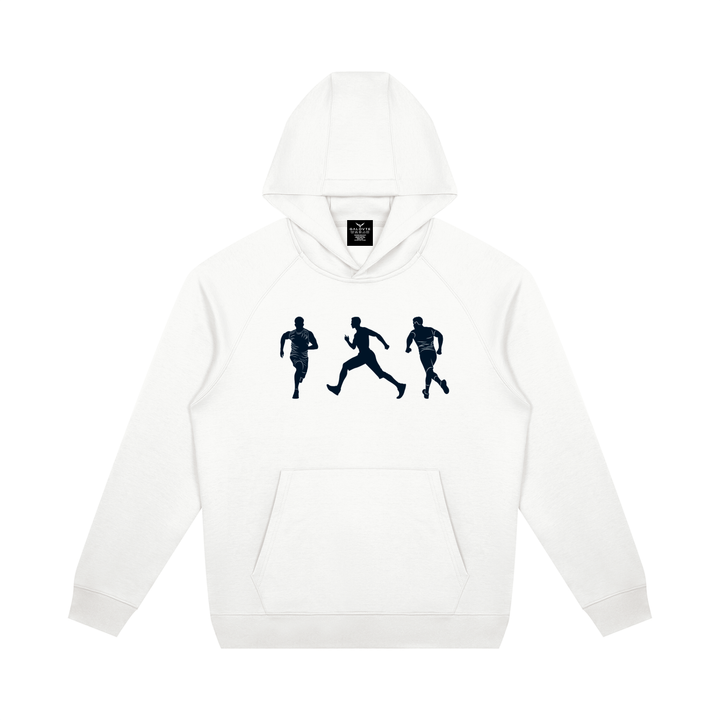 MEN GYM WEAR Oversized Raglan Pullover Hoodie