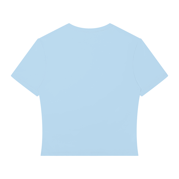 WOMEN T SHIRT Wing Logo Performance Crop Tee