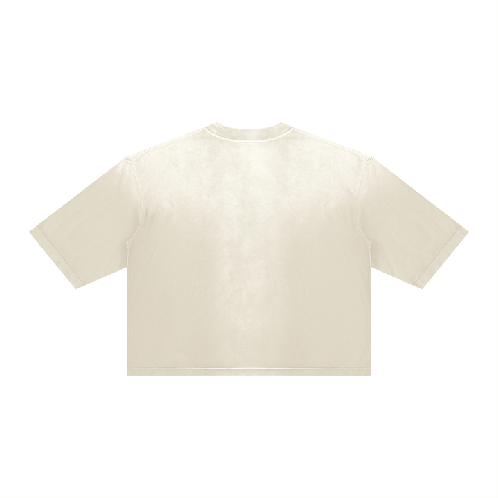 DAD LOVER Unisex Vintage Wash Sunfade Boxy T-Shirt