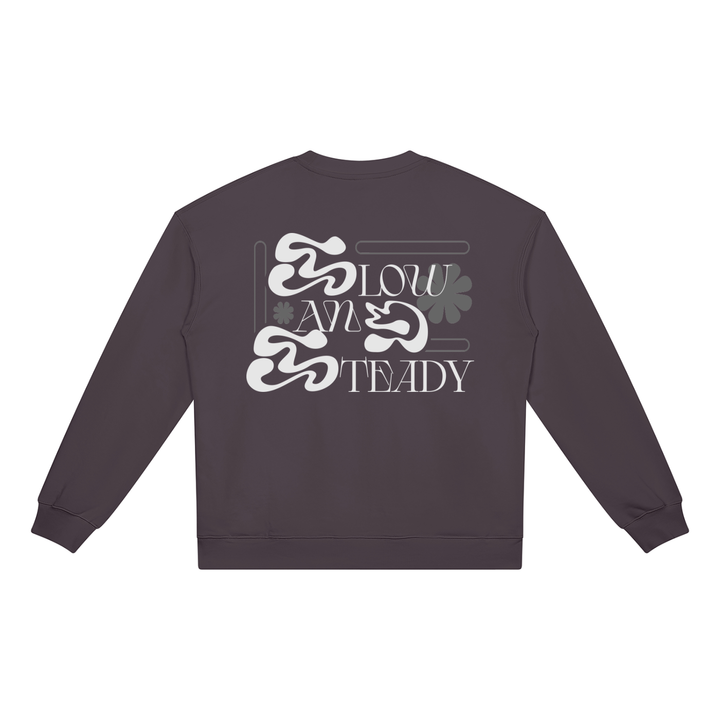 men graphic Heavyweight Crewneck Sweatshirt