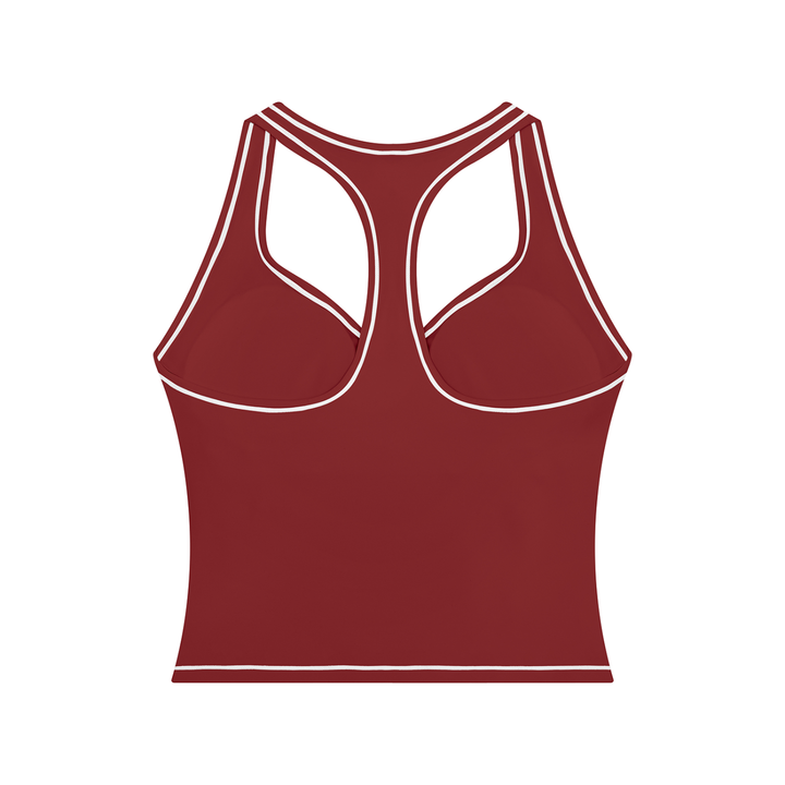 Women’s gym wear Topstitching Yoga Tank Top