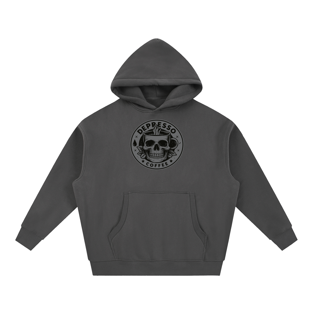 men graphic Oversized Boxy Fit Fleece Hoodie