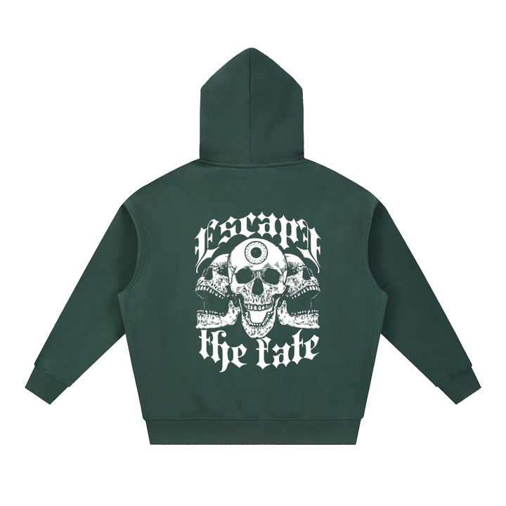 men graphic Essential Oversized Boxy Fit Fleece Hoodie