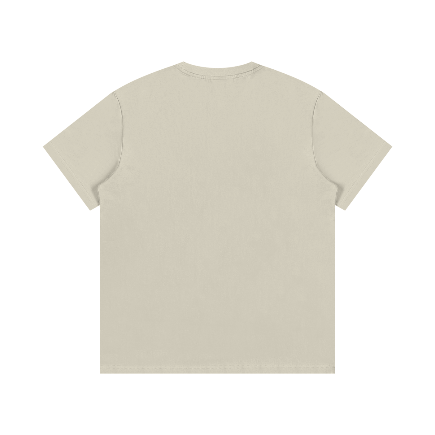 Keep Hiking Wild Child Backpacking Bear Tee in Khaki, back view.