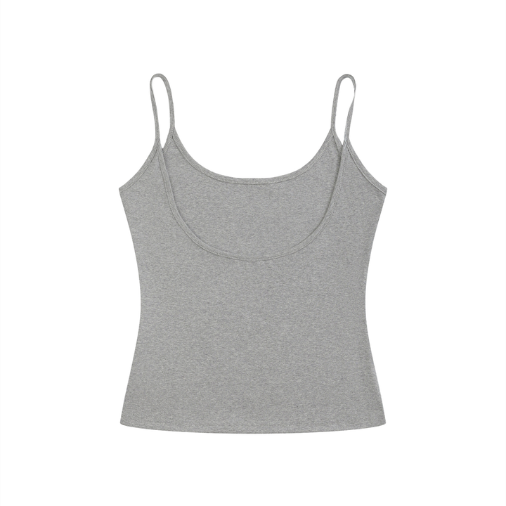 Women’s  TANK TOP Slim Fit Open-Back Tank Top
