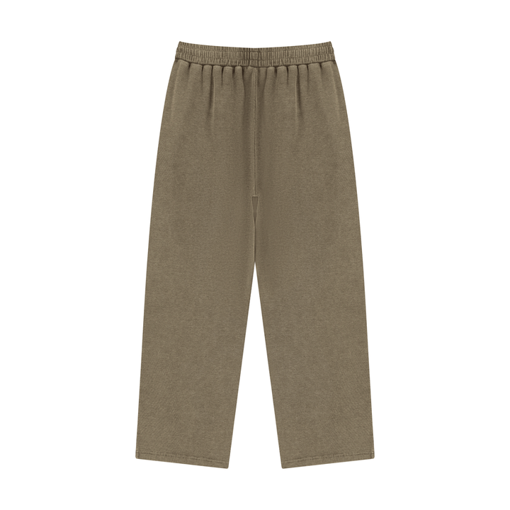 WOMEN PENT TROUSER Mineral Wash Waffle Sweatpants