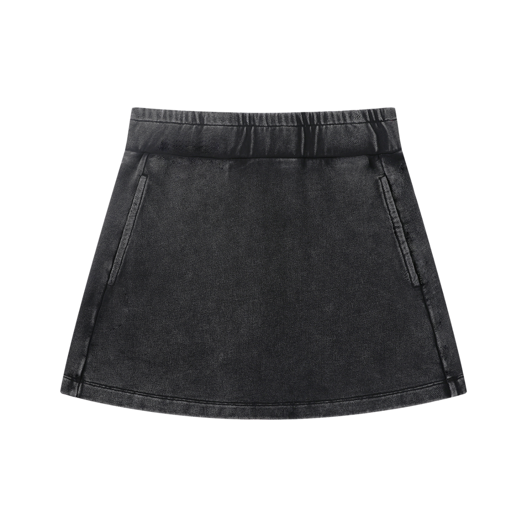Women SKIRT  Mineral Wash Mini Skirt