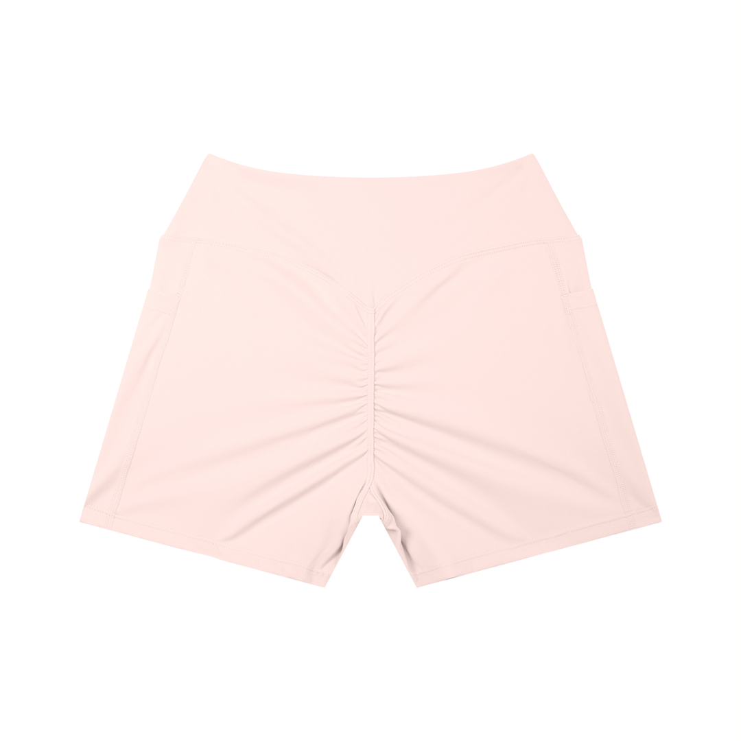 Women’s gym wear High Rise Pocket Yoga Shorts