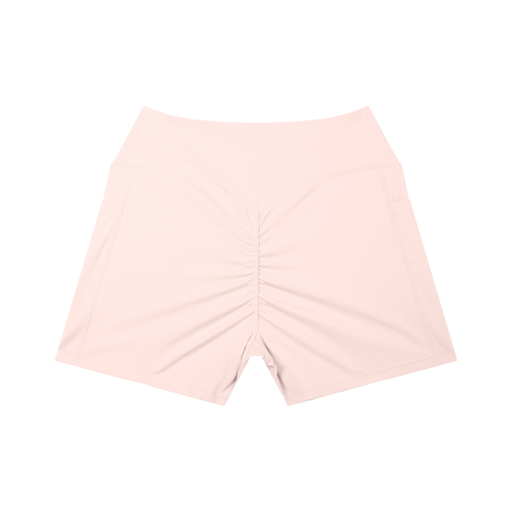 Women’s gym wear High Rise Pocket Yoga Shorts
