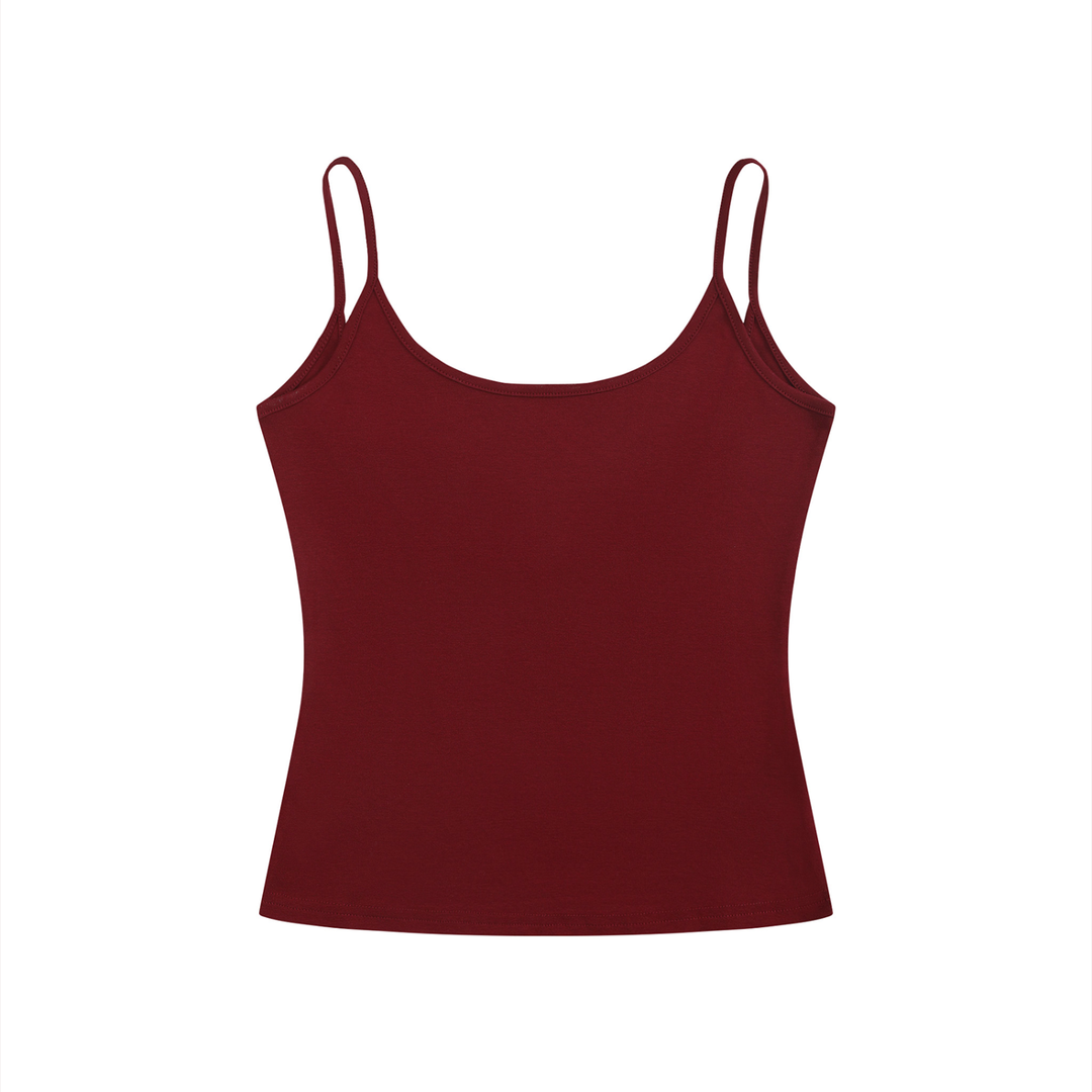 Women’s  TANK TOP Slim Fit Open-Back Tank Top